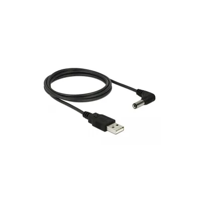Produktbild von DELOCK Stromkabel USB A -> DC 5,5 x 2,1mm St 90° 1.50m