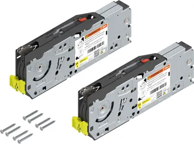 Produktbild von Blum Aventos HF TOP Kraftspeicher 22F2500 Set Blumotion - Klappenbeschlag für Oberschränke mit geteilter Front - Hochklappbeschlag mit Systemschrauben, Stahl
