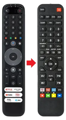 Produktbild von Fernbedienung geeignet für TCL 75C765 | 75C845 | 75P6K