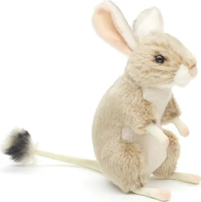 Produktbild von Wüstenspringmaus 18 cm aufwartend braun Plüschmaus