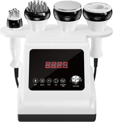 Produktbild von 4-in-1 Radiofrequenz-Gerät für Gesicht und Körper – Kavitationsgerät – Anti-Cellulitis-Massagegerät