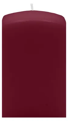 Produktbild von Quader Kerzen Bordeaux 12 x Ø 6/6 cm, 16 Stück