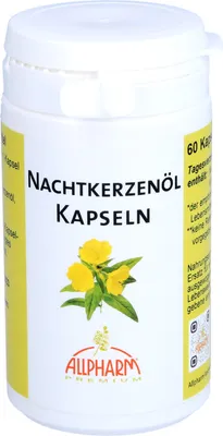 Produktbild von ALLPHARM Nachtkerzenöl Kapseln, 60 St. Kapseln