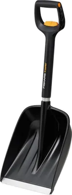 Produktbild von Fiskars X-series Teleskop-Autoschneeschaufel, Schneeschaufel, Metall, Schwarz, Silber, Anpassbar, Ergonomisch, Finnland, 29 cm
