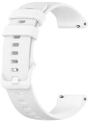 Produktbild von Famanu Armband für Smartwatches 20 mm - Schwarz, SportSiliconen