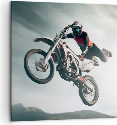 Produktbild von Bild auf Leinwand - Leinwandbild - Motor Sport Helm - 60x60cm - Wand Bild - Wanddeko - Wandbilder - Leinwanddruck - Bilder - Kunstdruck - Wanddekoration - Leinwand bilder - Wandkunst - AC60x60-4069