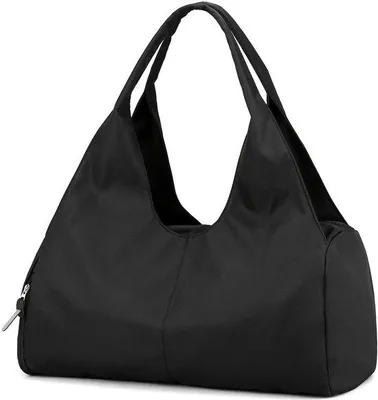 Zdjęcie produktu dla Torba podróżna Unyqoos® wykonana z nylonu 600D, o wymiarach 48 x 20 x 27 cm – torba sportowa i weekendowa z przegrodą na buty (do 11 cali) oraz wodoodporną przegrodą na mokre rzeczy, nadająca się jako bagaż podręczny