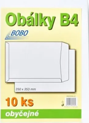 Obrázok produktu pre Obálky B4 obyčajné (balenie 10 ks)