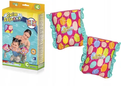Produktbild von Bestway® Swim Safe ABC™ Schwimmflügel Stufe C AquaStar™ mit Textilbezug 1-3 Jahre, sortiert