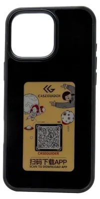 Produktbild von RealPower 504405, Cover, Apple, iPhone 16, 15,5 cm (6.1"), Schwarz