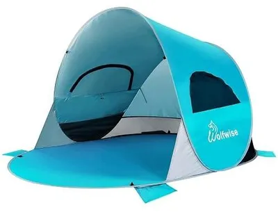 Zdjęcie produktu dla Namiot plażowy pop up 3 4 osobowy upf 50+ ochrona UV dla rodziny