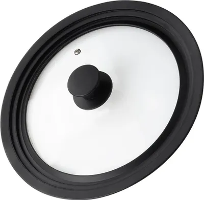 Obrázok produktu pre Univerzálna sklenená silikónová pokrievka na hrnce a panvice 24/26/28 cm