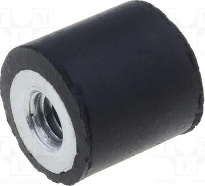 Produktbild von 1x Mit vibrationsgeschütztem Stbein Ø: 10mm H: 10mm 59N  24N/mm DVA.5-10-10-M4-55