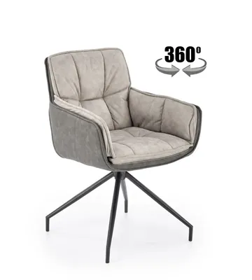 Zdjęcie produktu dla Krzesło tapicerowane K523 szare