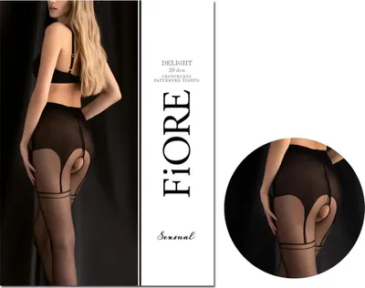 Immagine prodotto di STRUMPFHOSE FIORE DELIGHT 4 20 DEN nero