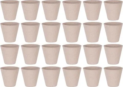 Productafbeelding van Kweekpotjes Strend Pro Herrison P1008, papier, 8 cm, verpakking van 24 stuks