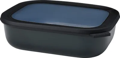 Produktbild von Mepal - Multi Bowl Rectangular Cirqula - 2000 ml - Nordic black