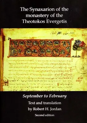 Produktbild von Synaxarion of the Monastery of Theotokos Evergetis