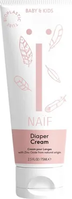 Produktbild von NAÏF Windelcreme für Babys & Kinder, 75 ml, Frei von Mineralölen, getestet