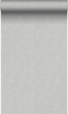 Immagine prodotto di Origin Wallcoverings carta da parati tessuto a spina di pesce grigio chiaro 53 cm x 10.05 m