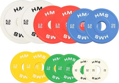 Produktbild von CBRS Olympische Scheibe kg HMS CBRS10 Olympische Scheibe 2 x 1.0 kg HMS