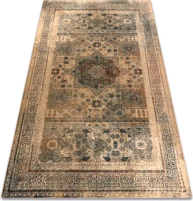 Produktbild von Wollteppich SUPERIOR MAMLUK orientalisch vintage creme beige 235x350 cm