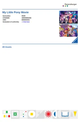 Immagine prodotto di Il film di My Little Pony Ravensburger 05235