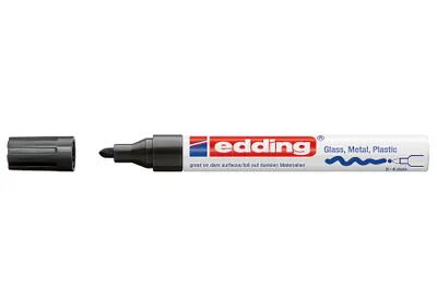 Produktbild von edding 750 Glanz Lackmarker schwarz 2,0 - 4,0 mm, 1 St.