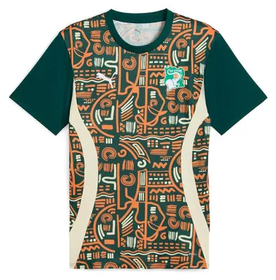 Produktbild von Puma Costa De Marfil 24/25 Vor Dem Spiel Kurzarm-t-shirt Grün S Mann Grün S