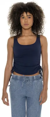 Immagine prodotto di Canotta da donna in costina con laccetti Leone Fancy Stripes