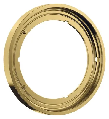 Produktbild von AXOR ShowerSelect ID Verlängerungsrosette rund 5 mm, Polished Gold Optic