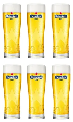 Obrázek produktu pro Heineken Pivní sklo 0,0 Hvězda 250 ml - 6 kusů