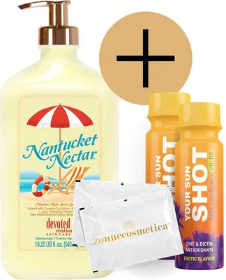 Produktbild von Devoted Creations - Nantucket Nectar + 2 Your Sun Shots + 2 erfrischende tücher