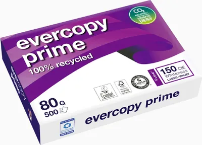 Produktbild von Clairefontaine Multifunktionspapier evercopy prime A3 80 g/qm 500 Blatt
