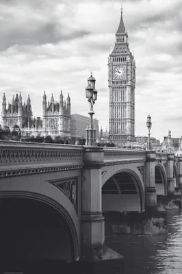 Produktbild von London Kunstdruck Bild - Big Ben Und Westminster Bridge (180 x 120 cm)