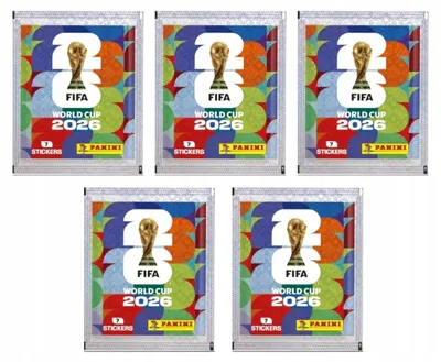Produktbild von 5 x FIFA World Cup 2026 Sticker Pack – Panini Collection