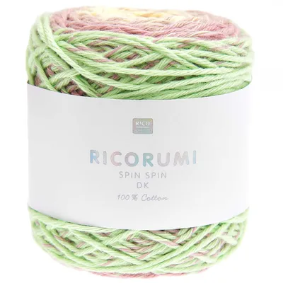 Produktbild von Rico Design Ricorumi Spin Spin Garn 115m 50g Baumwolle Häkeln Stricken