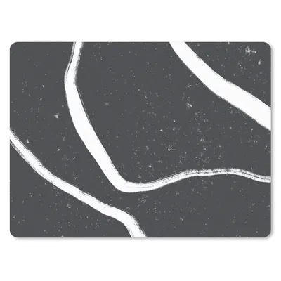 Produktbild von MuchoWow® Mauspad Mousepad Linie - Minimalismus - Gestaltung 40x30 cm - Mousepads - Maus Mat - Pad - Mausunterlage - Anti Rutsch