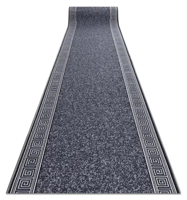 Image de TAPIS DE COULOIR  antidérapant GREK grec, antidérapant gris 67cm gris 67x240 cm