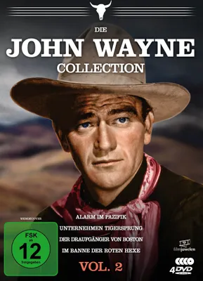 Produktbild von John Wayne Collection Vol. 2 (DVD) 4Disc Min: 376DDWS Filmjuwelen