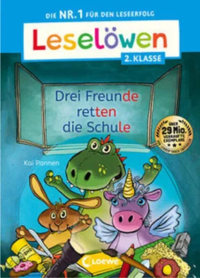 Image de Leselöwen 2. Klasse - Drei Freunde retten die Schule
