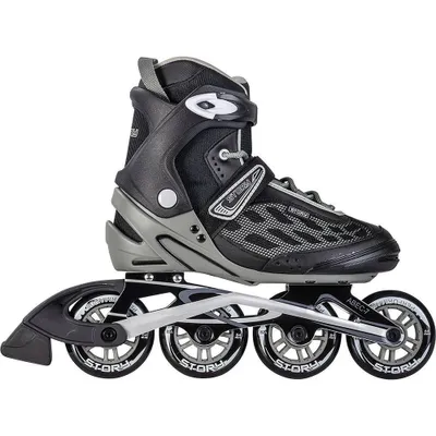 Image de Patins à roulettes en ligne Story Twilight Noir Gris