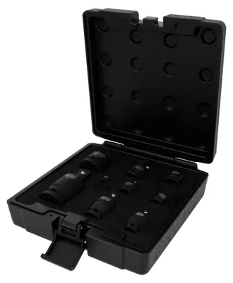 Productafbeelding van KS Tools set van krachtverhogende en reducerende adapters, 9-delig