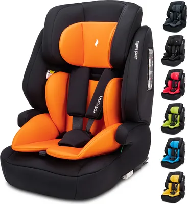 Produktbild von Osann Jazzi Isofix, der sichere Kindersitz ab 1 Jahr 76–150 cm, mitwachsender Kinderautositz (9-36 kg)  - Sunset