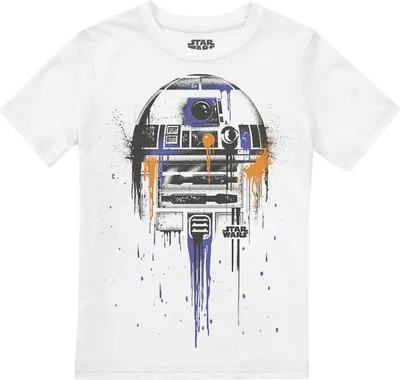Image de Star Wars - T-shirt pour enfants TV2193 (152-158) (Blanc)