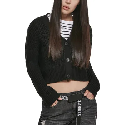 Produktbild von Urban Classics Ladies - Short Cardigan Sweater - L