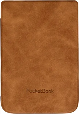 Zdjęcie produktu dla PocketBook WPUC-627-S-LB, Folio, Brązowy, Pocketbook, 15,2 cm (6"), Sztuczna skóra, Mikrofibra, PocketBook Basic Lux 2, PocketBook Touch Lux 4
