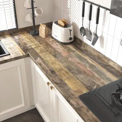 Obrázek produktu pro Samolepicí, omyvatelná a snímatelná tapeta na dřevo do kuchyně a na nábytek - 40 cm x 300 cm