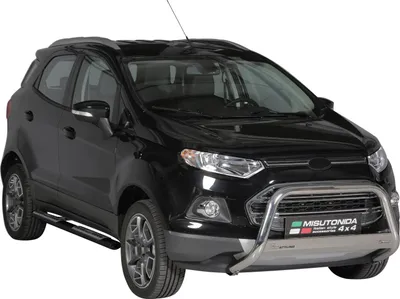 Produktbild von Edelstahl Seitenschweller Schwellerrohre für Ford Ecosport 2013-2017 Schwarz