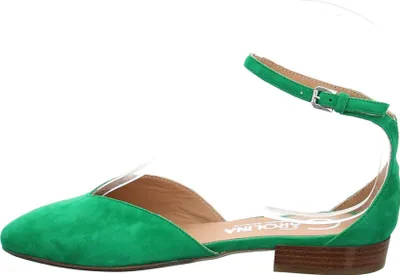 Produktbild von Donna Carolina Sandalette CRIS ERBA, Rauleder, Grün, Damen